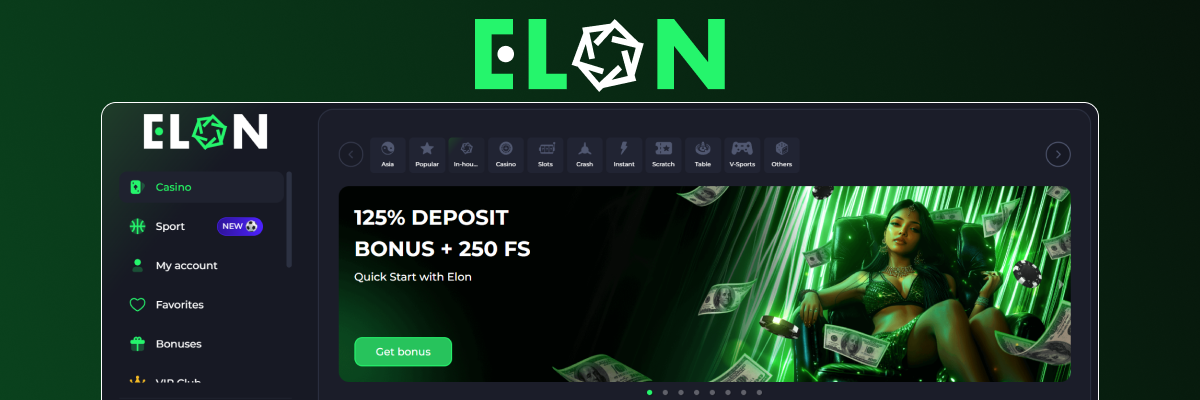 Elon Casino Official Casino and Bookmaker
